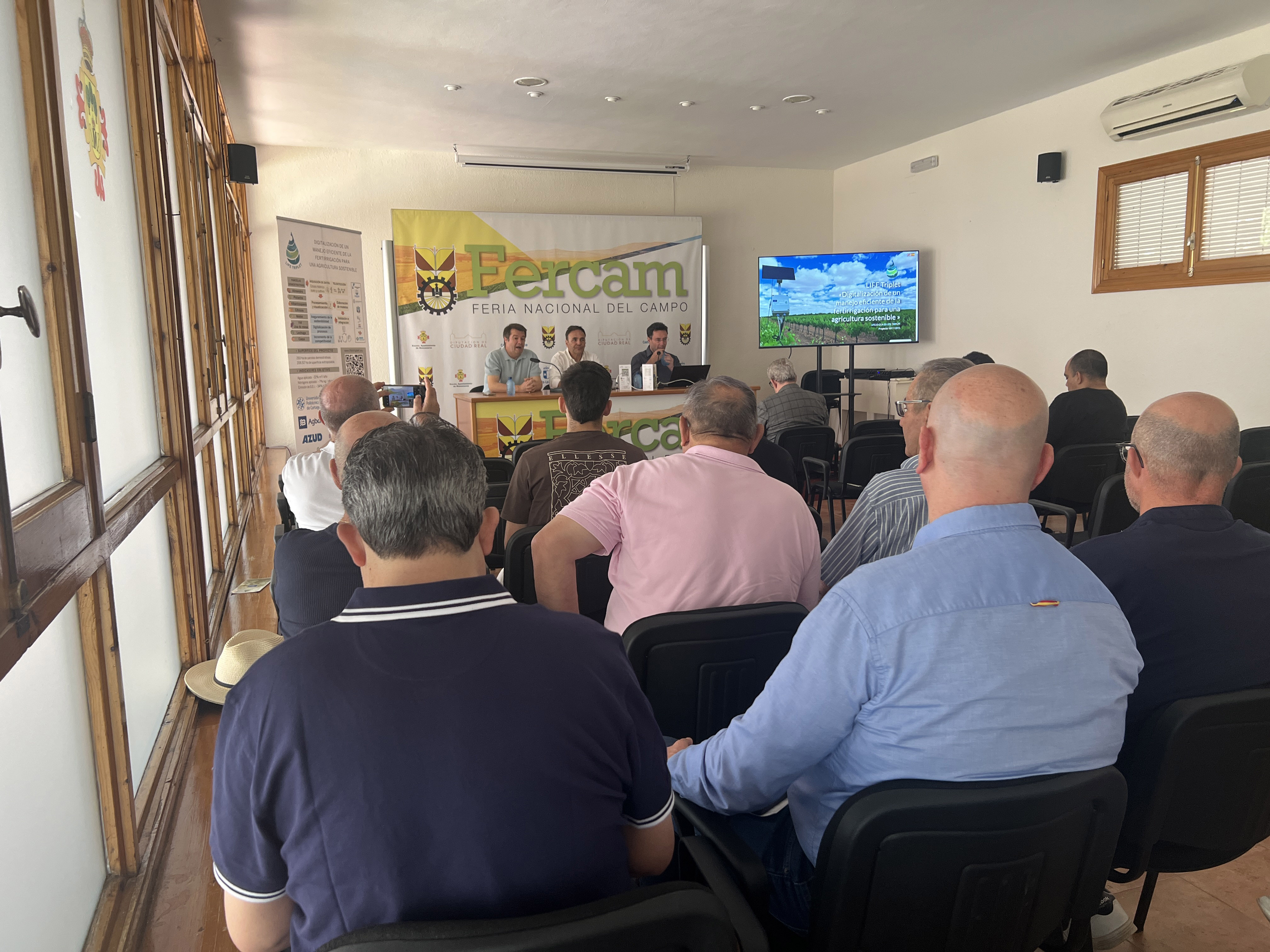 El proyecto europeo Life Triplet, presentado en la 63ª edición de la Feria Nacional del Campo (Fercam)